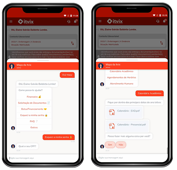 APLICATIVO_ITVIX_RESETAR_SENHA_CALENDARIO_CHATBOT
